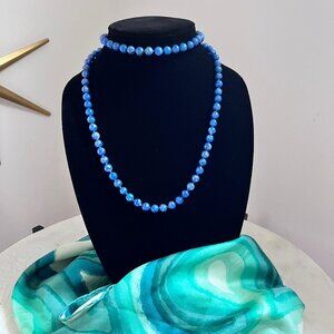 Vintage Lapis Lazuli Long necklace